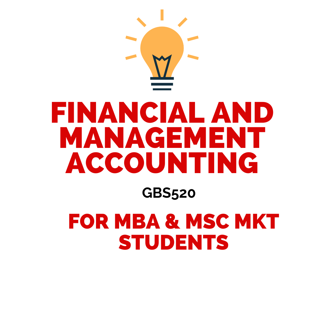 GBS520 Financial and Managemenet Accounting Online Course Image