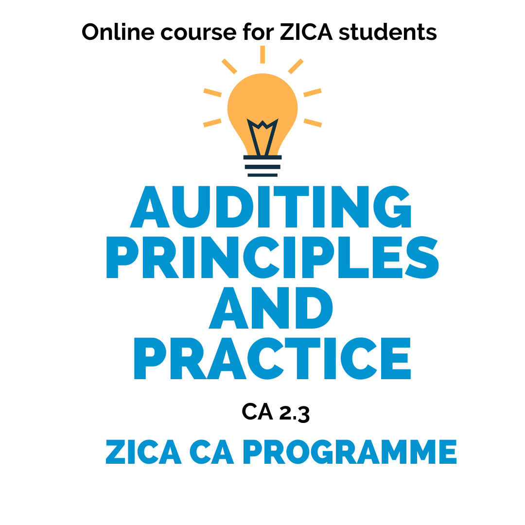 ZICA CA 2.2 Auditing Principles and Practice Online Course Image