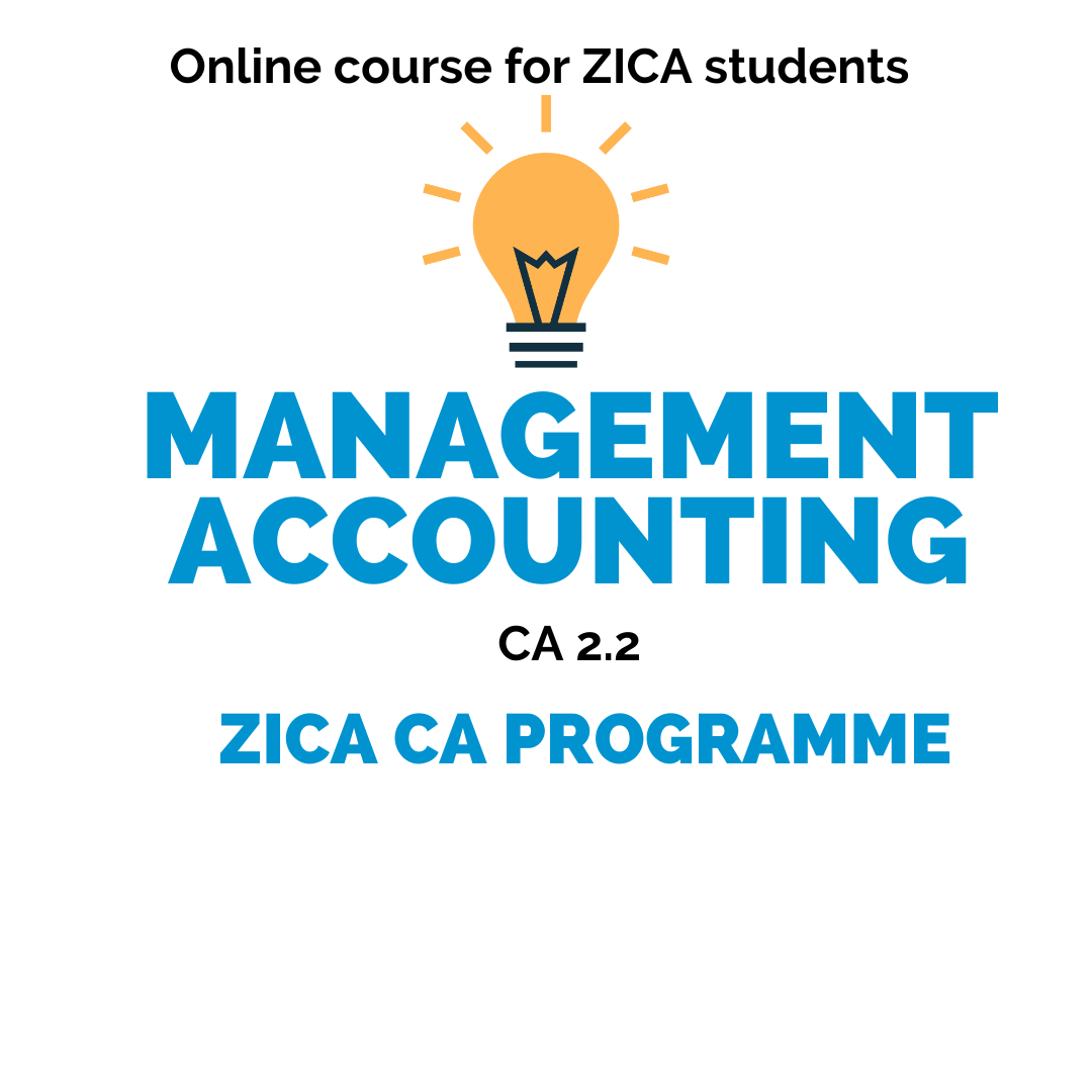 ZICA CA 2.2 Management Accounting Online Course Image